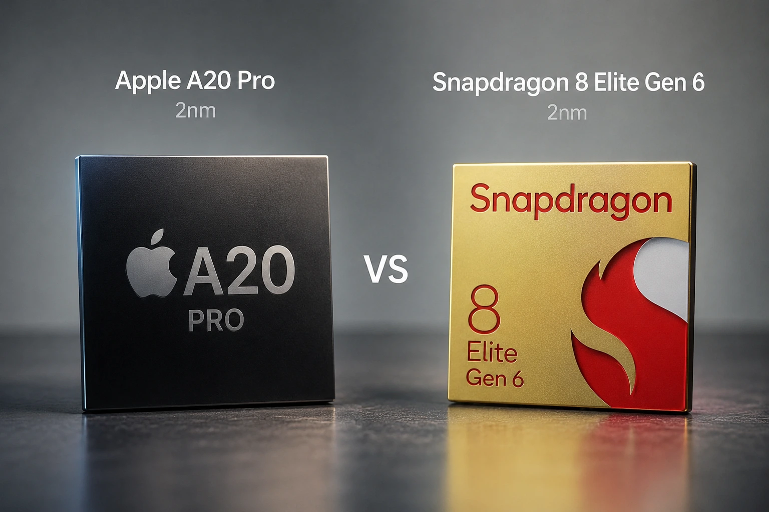 Apple A20 Pro vs Snapdragon 8 Elite Gen 6