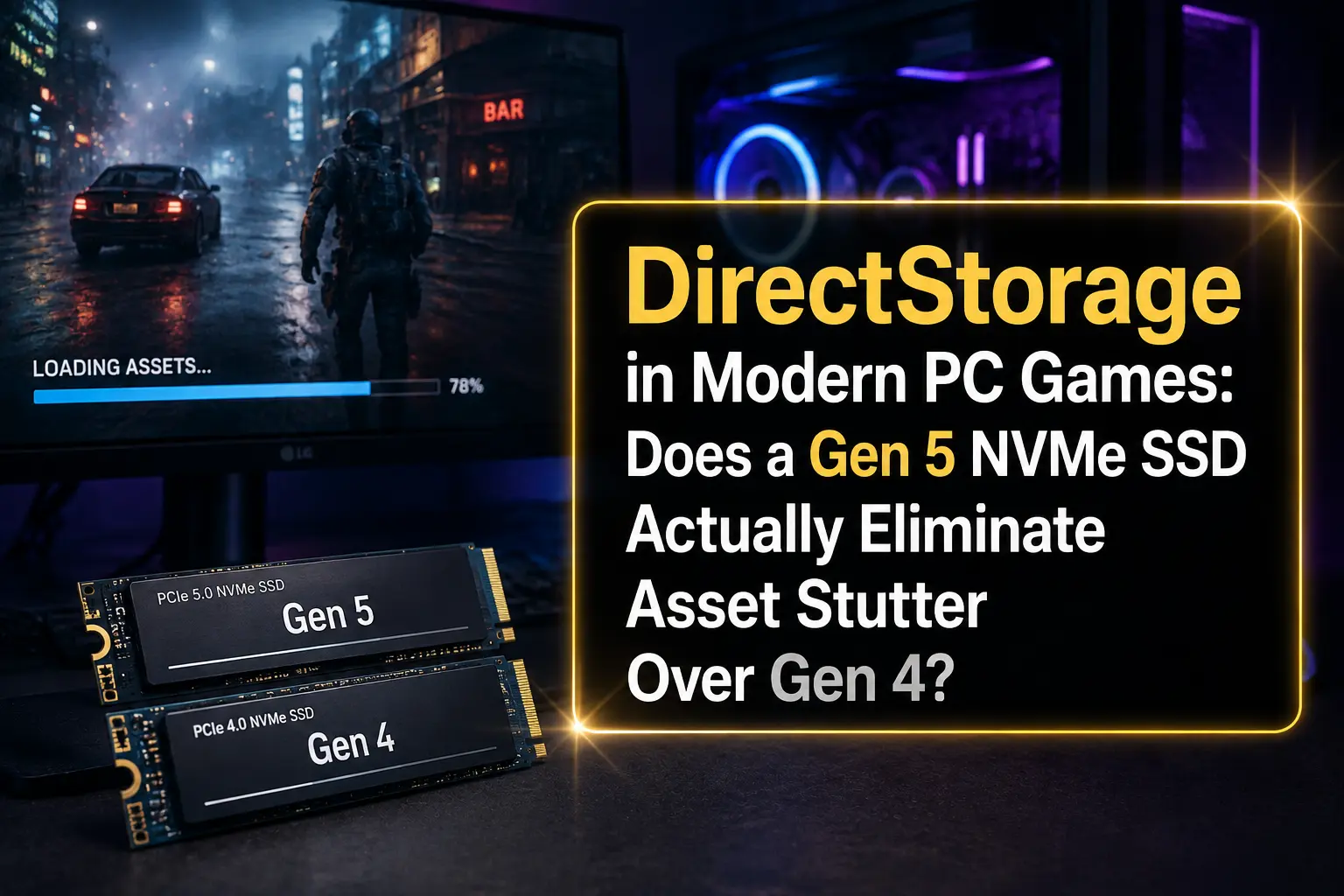 DirectStorage in Modern PC Games