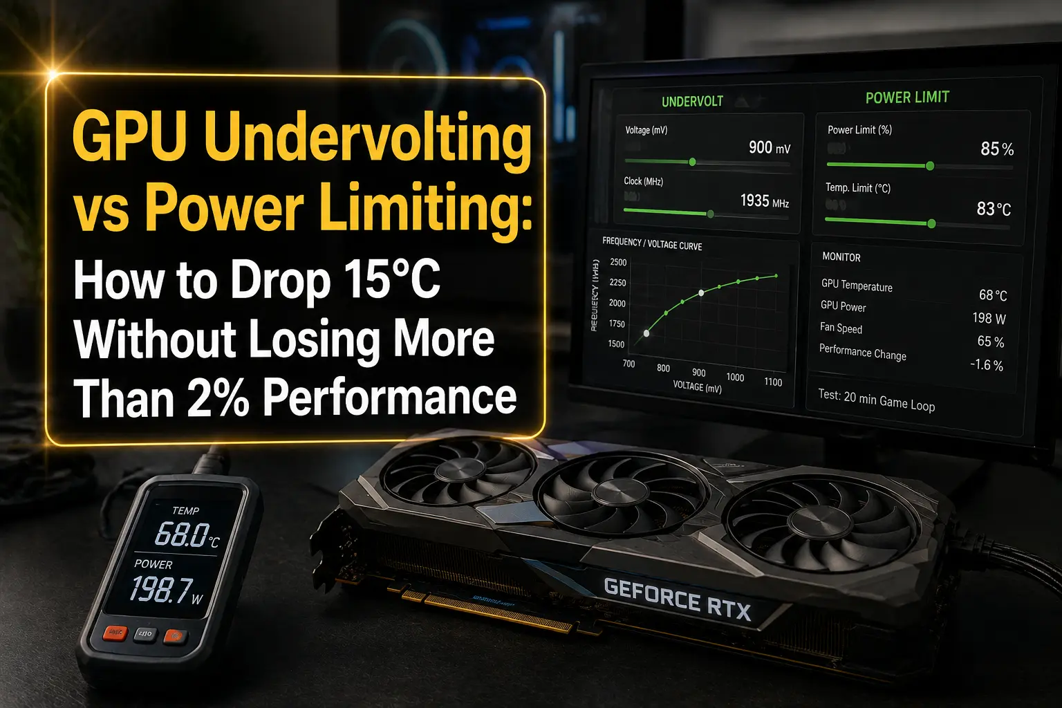 GPU Undervolting vs Power Limiting