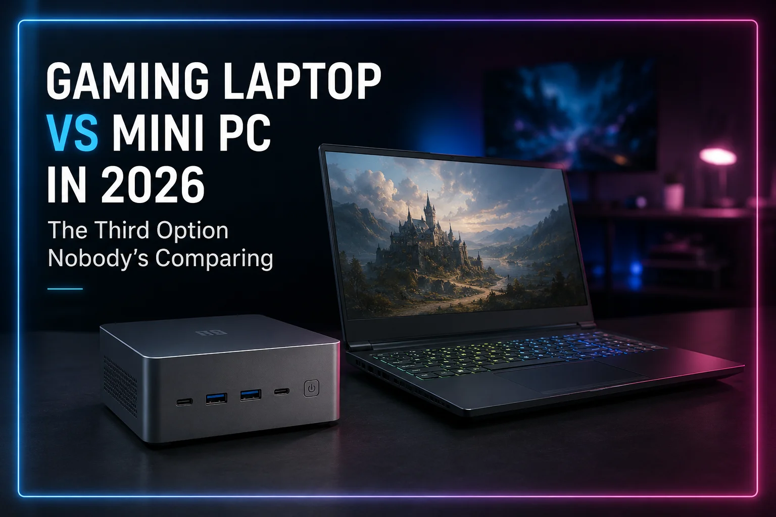 Gaming Laptop vs Mini PC in 2026