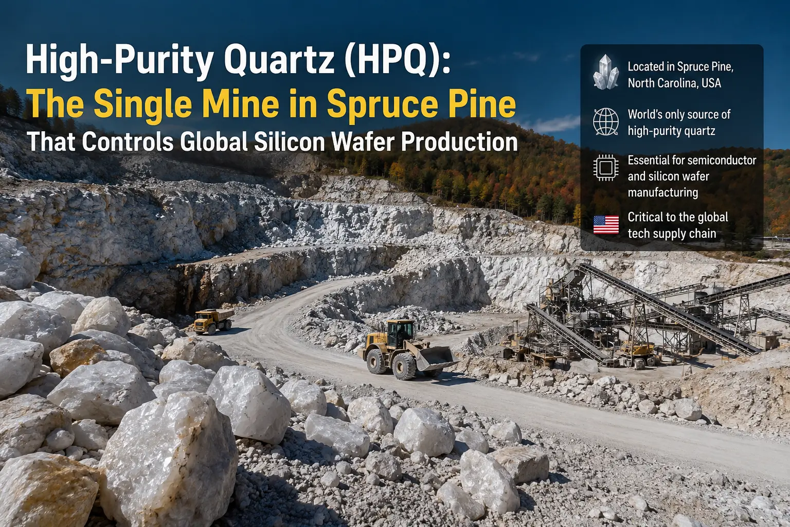 HPQ  Controls Global Silicon Wafer Production
