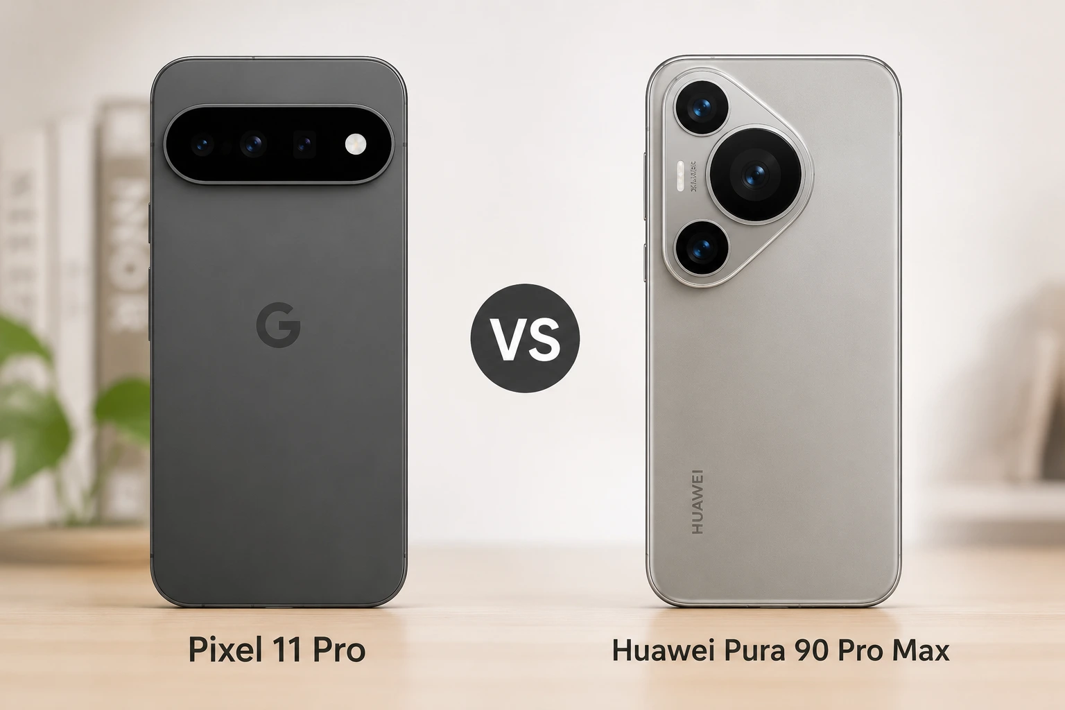 Pixel 11 Pro vs Huawei Pura 90 Pro Max