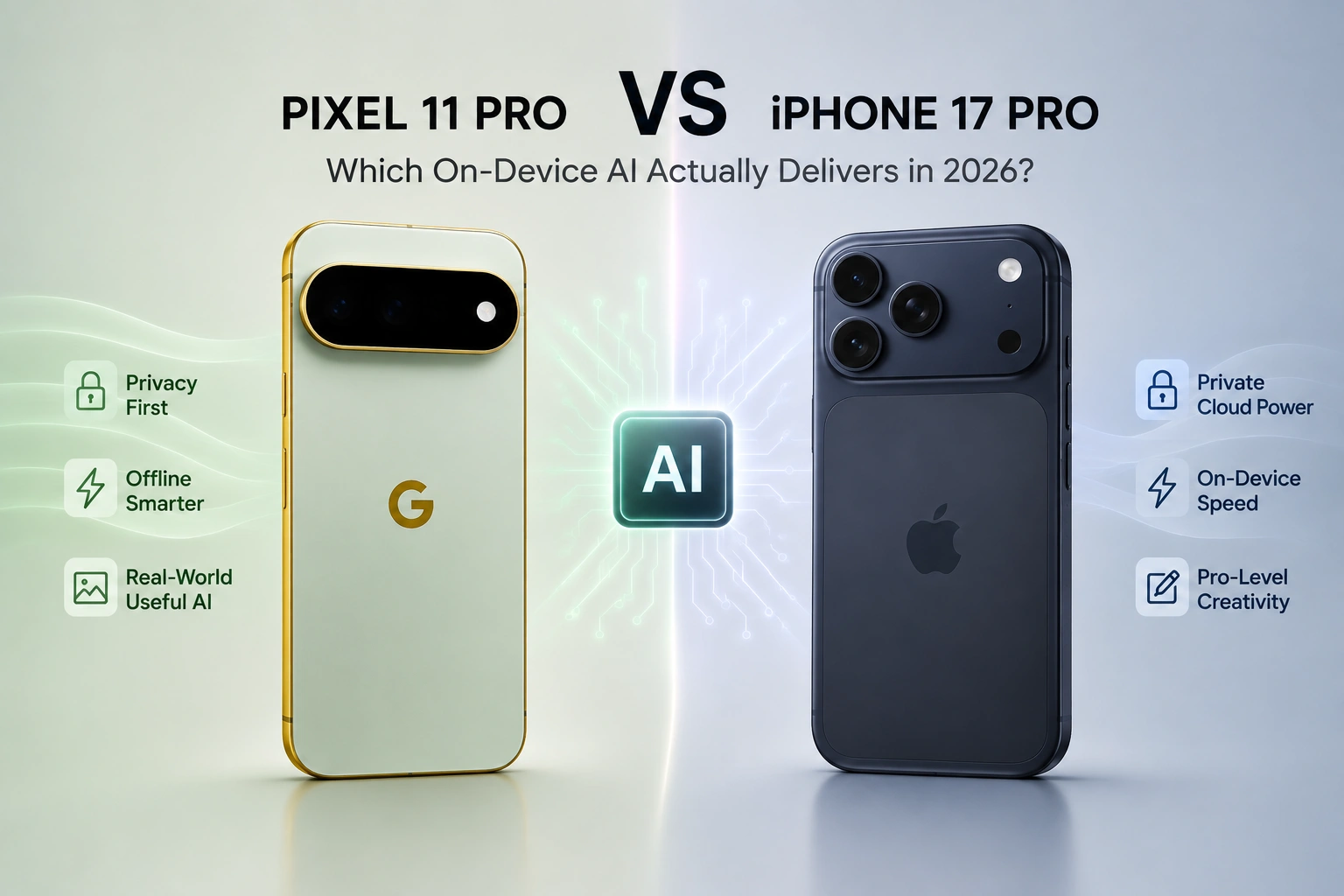 Pixel 11 Pro vs iPhone 17 Pro