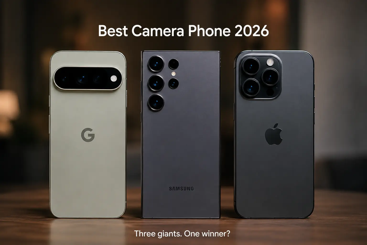 Pixel 11 pro vs Samsung s26 ultra vs Apple iphone 17 pro max