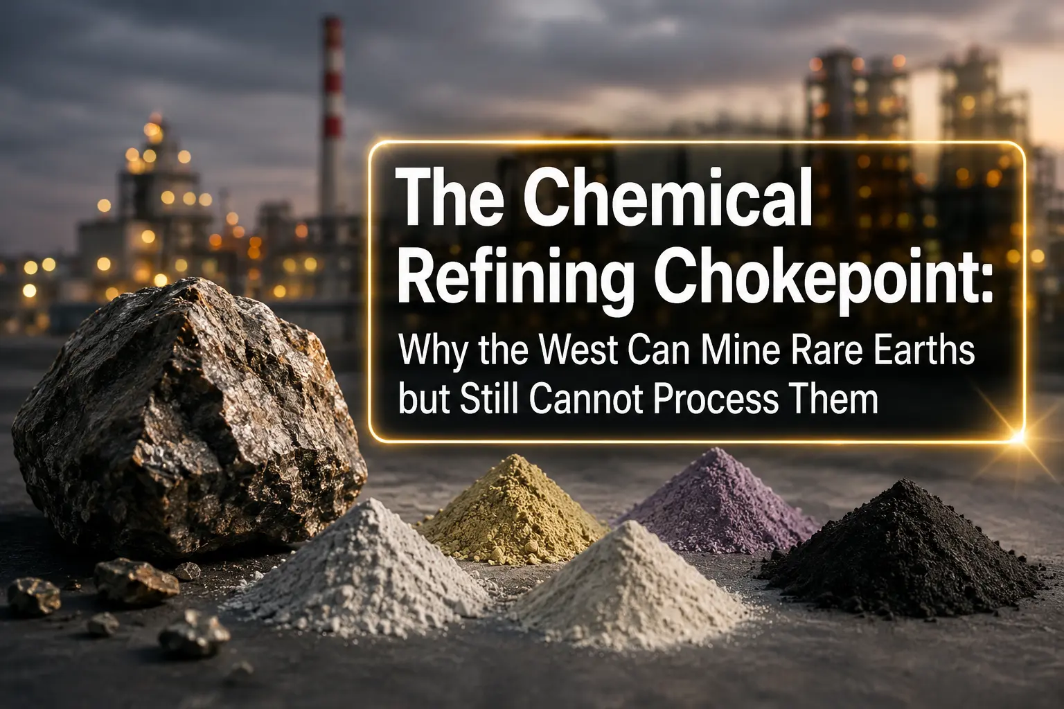 The Chemical Refining Chokepoint