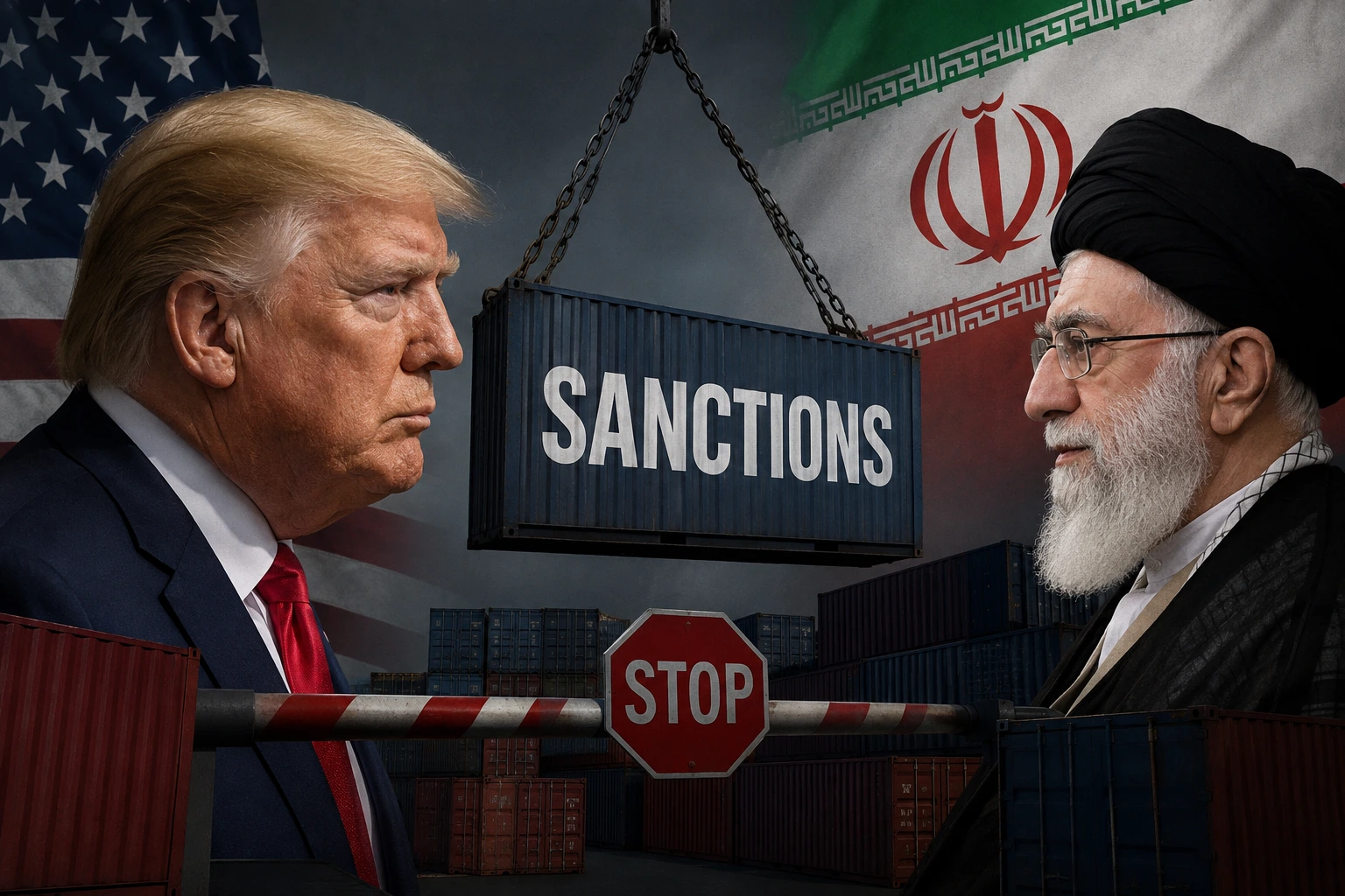 Trump imposes a crippling trade and economic blockade on Iran