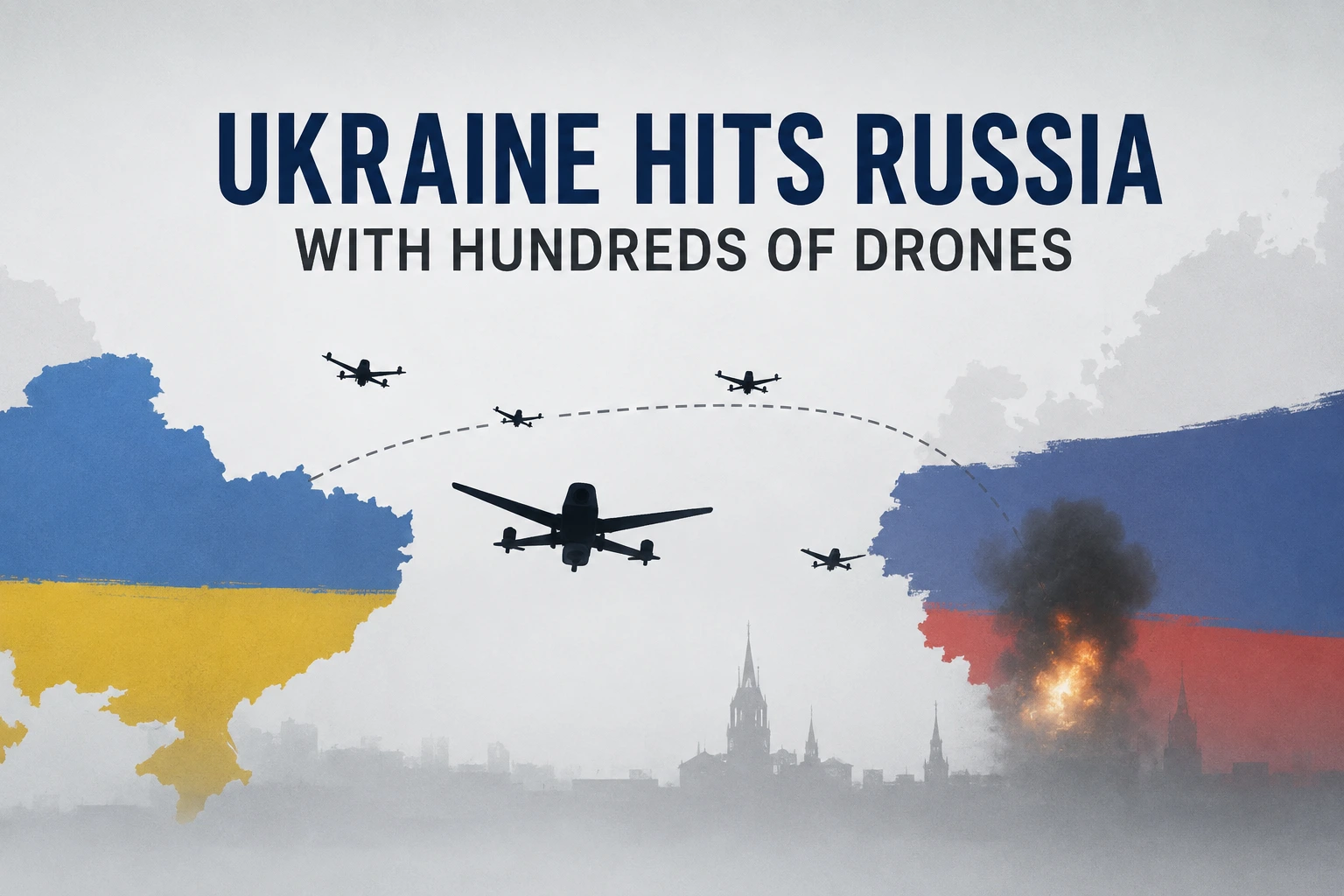 Ukraine drone attack on Russia 2026